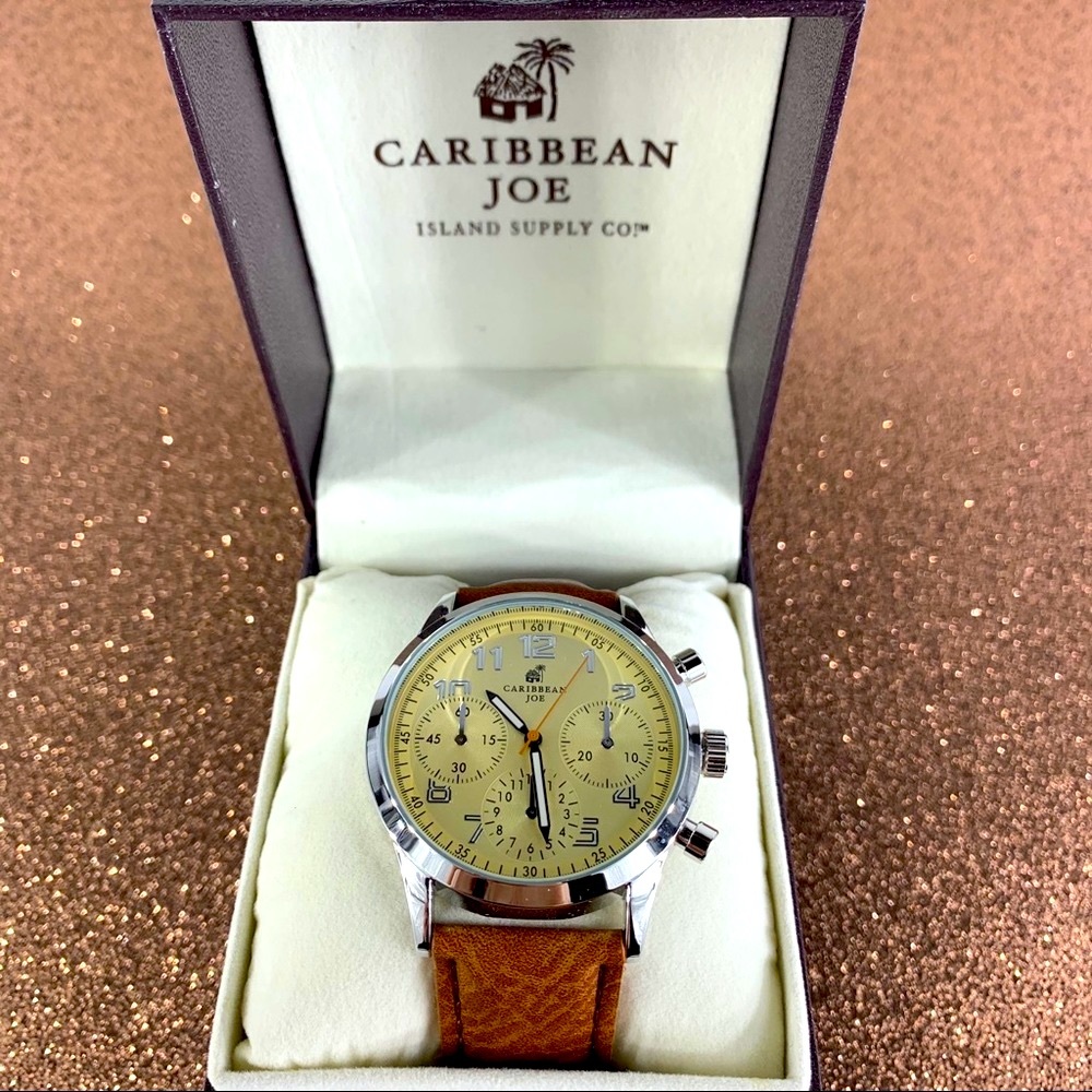Caribbean Joe Men's Watch